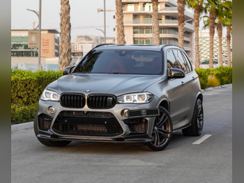 BMW  X-Series  X5 M  2017  Automatic  88,000 Km  8 Cylinder  Four Wheel Drive (4WD)  SUV  Gray  With Warranty