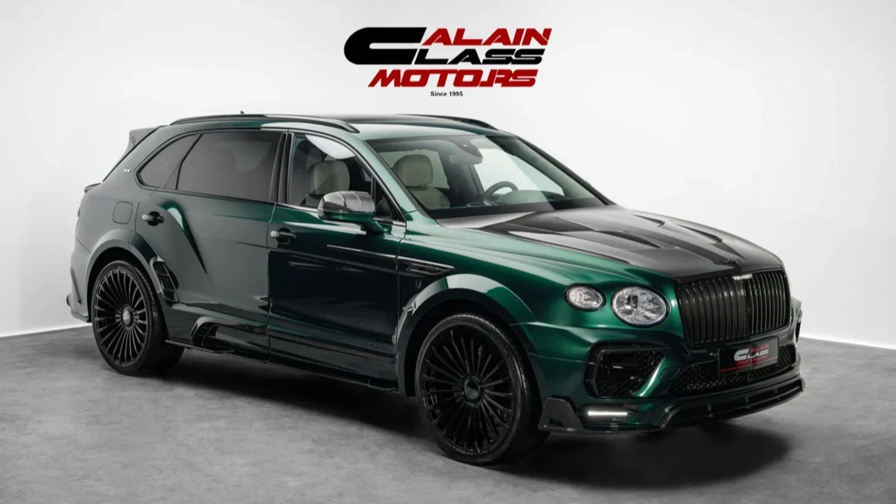Bentley  Bentayga  Mansory  2023  Automatic  124 Km  12 Cylinder  Four Wheel Drive (4WD)  SUV  Green