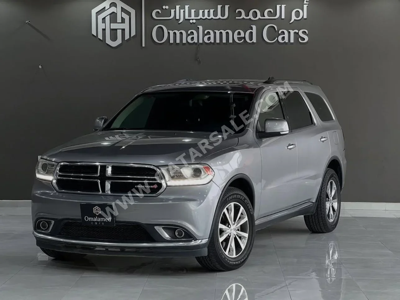 دودج  دورانغو  2016  اوتوماتيك  183,000 كم  6 سلندر  دفع كلي مستمر  اس يو في  رمادي
