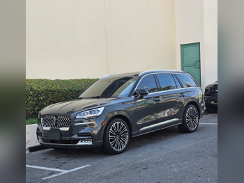Lincoln  Aviator  Presidental  2023  Automatic  13,000 Km  6 Cylinder  All Wheel Drive (AWD)  SUV  Gray  With Warranty