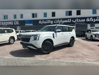 Nissan  Patrol  XE  2025  Automatic  0 Km  6 Cylinder  Four Wheel Drive (4WD)  SUV  White  With Warranty