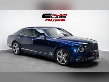 Bentley  Mulsanne  Speed  2018  Automatic  11,983 Km  8 Cylinder  Rear Wheel Drive (RWD)  Sedan  Blue
