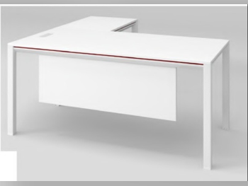 Desks & Computer Desks - Manager Desk  - Merir Furniture  - White