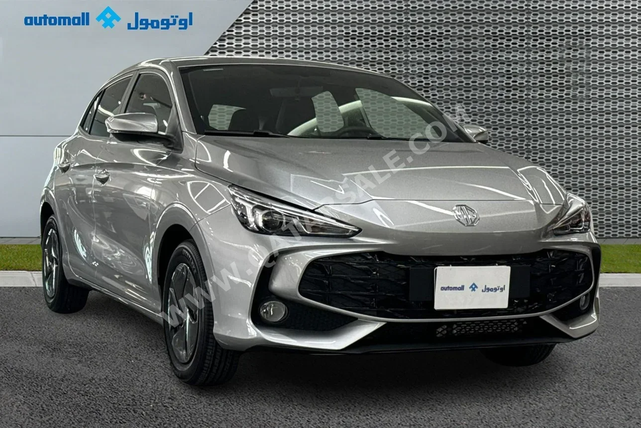 ام جي  3  2026  اوتوماتيك  560 كم  4 سلندر  سحب امامي  سيدان  فضي  تحت الضمان