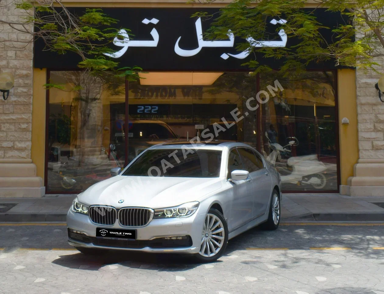 بي ام دبليو  الفئة - السابعة  730 Li  2018  اوتوماتيك  75,700 كم  4 سلندر  دفع خلفي  سيدان  فضي