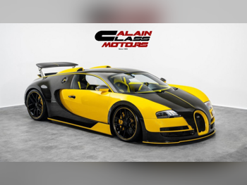 بوغـاتي  فيرون  2008  اوتوماتيك  18,641 كم  16 سلندر  دفع كلي مستمر  كوبيه \ سبورت  أصفر