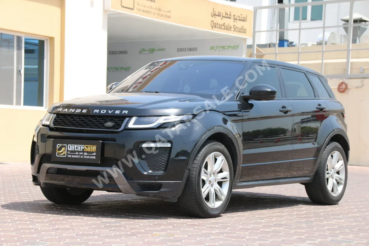 لاند روفر  أيفوك  2017  اوتوماتيك  218,000 كم  4 سلندر  دفع رباعي  اس يو في  أسود