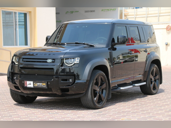 Land Rover  Defender  110 HSE  2023  Automatic  42,000 Km  8 Cylinder  Four Wheel Drive (4WD)  SUV  Black  With Warranty
