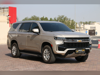 Chevrolet  Tahoe  LT  2023  Automatic  112,000 Km  8 Cylinder  Four Wheel Drive (4WD)  SUV  Gold