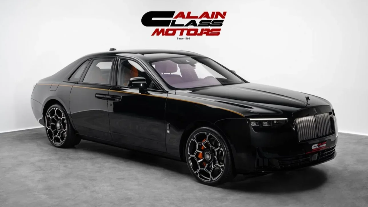 Rolls-Royce  Ghost  Black Badge  2025  Automatic  0 Km  12 Cylinder  Four Wheel Drive (4WD)  SUV  Black  With Warranty