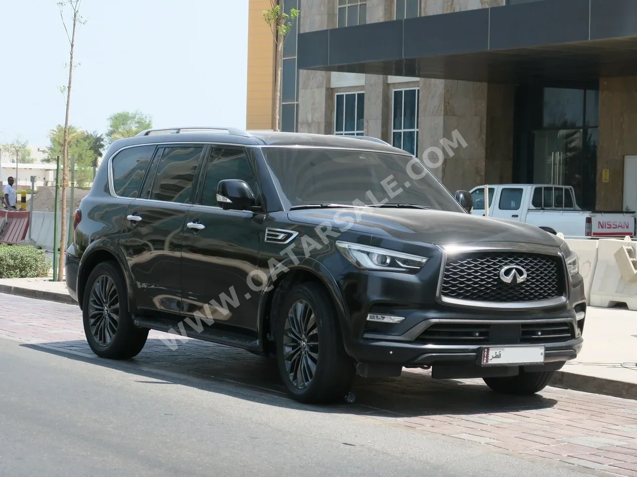 Infiniti  QX  80  2021  Automatic  110,000 Km  8 Cylinder  Four Wheel Drive (4WD)  SUV  Black  With Warranty