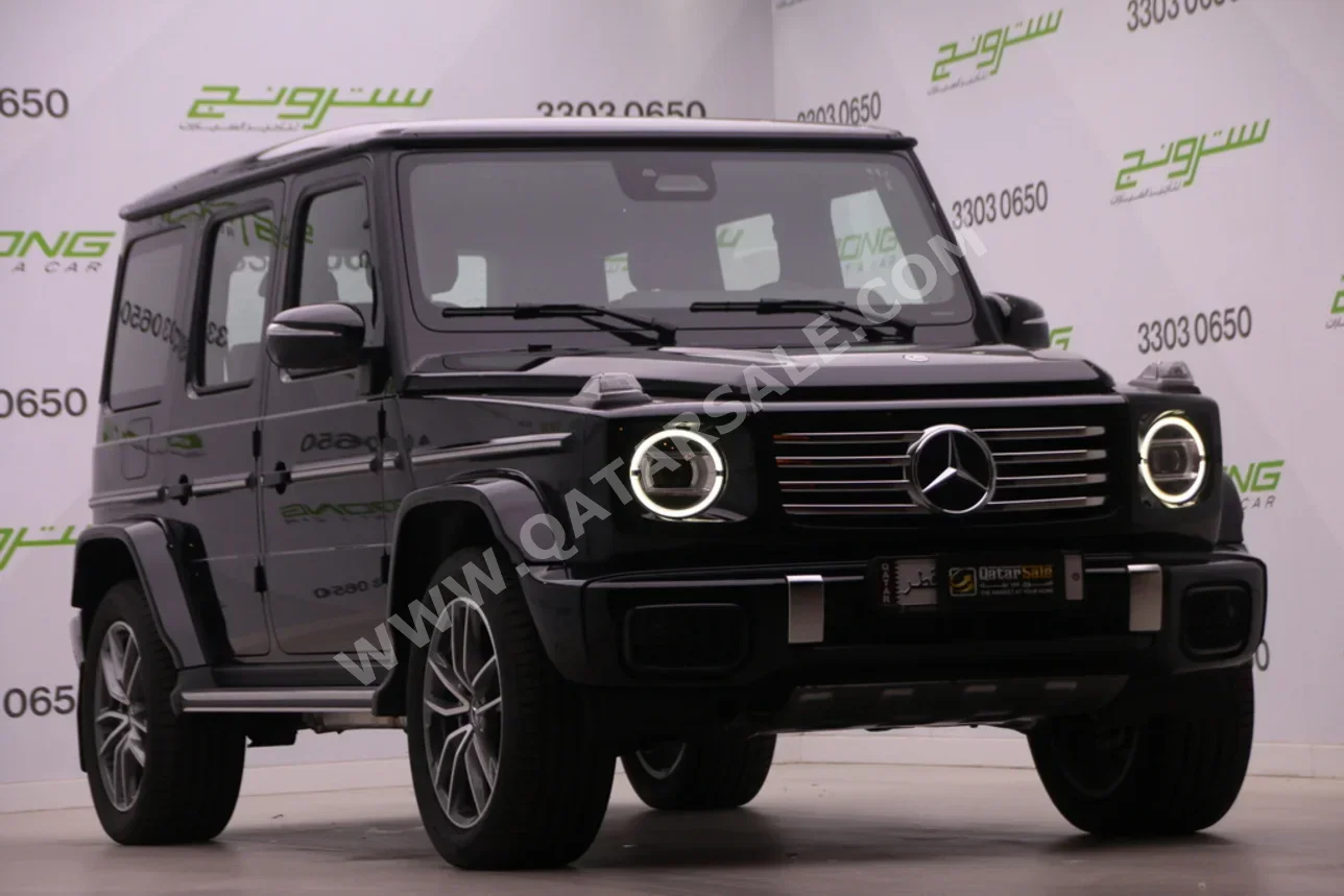 Mercedes-Benz  G-Class  500  2025  Automatic  0 Km  6 Cylinder  Four Wheel Drive (4WD)  SUV  Black  With Warranty