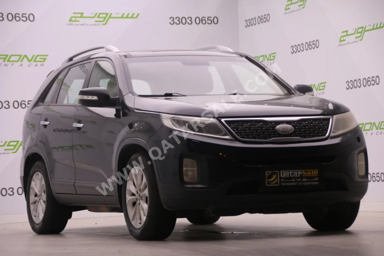 Kia  Sorento  2014  Automatic  272,000 Km  6 Cylinder  Four Wheel Drive (4WD)  SUV  Black