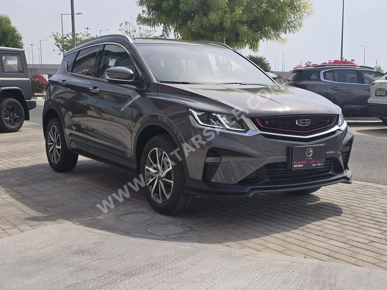 Geely  Coolray  2023  Automatic  42,000 Km  3 Cylinder  Front Wheel Drive (FWD)  SUV  Gray  With Warranty