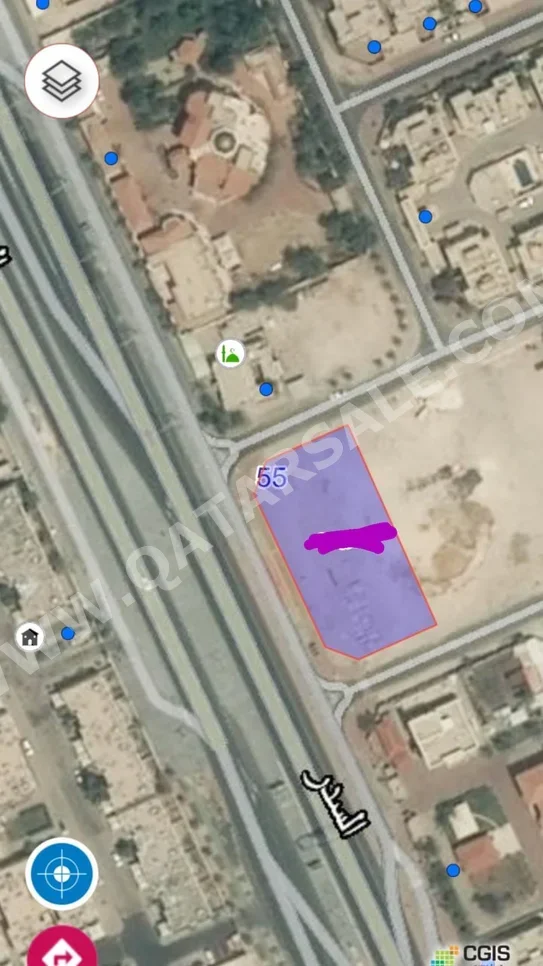 Lands For Sale in Al Rayyan  - Al Waab  -Area Size 2,456 Square Meter