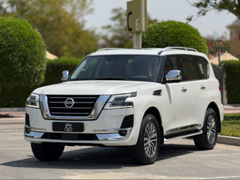 Nissan  Patrol  Platinum  2020  Automatic  121,000 Km  6 Cylinder  Four Wheel Drive (4WD)  SUV  White