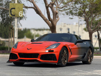Chevrolet  Corvette  3LT Z51  2015  Automatic  84,000 Km  8 Cylinder  Rear Wheel Drive (RWD)  Coupe / Sport  Orange