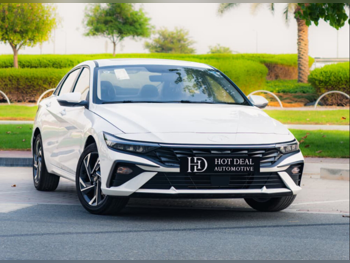 Hyundai  Elantra  2025  Automatic  0 Km  4 Cylinder  Front Wheel Drive (FWD)  Sedan  White  With Warranty