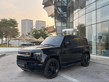 Land Rover  Defender  110 HSE  2024  Automatic  48,000 Km  6 Cylinder  Four Wheel Drive (4WD)  SUV  Black  With Warranty