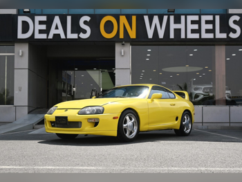 تويوتا  سوبرا  1993  اوتوماتيك  80,000 كم  6 سلندر  دفع خلفي  كوبيه \ سبورت  أصفر