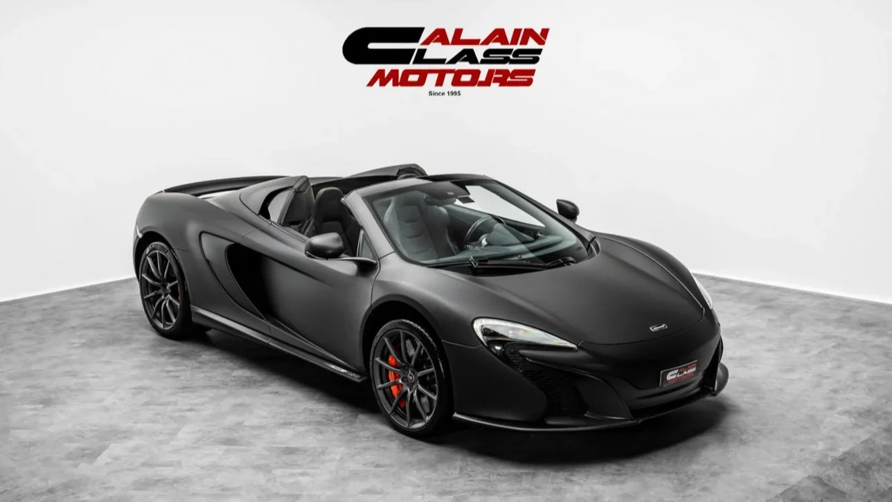 ماكلارين  650 S  سبايدر  2015  اوتوماتيك  28,710 كم  8 سلندر  دفع خلفي  كشف  أسود