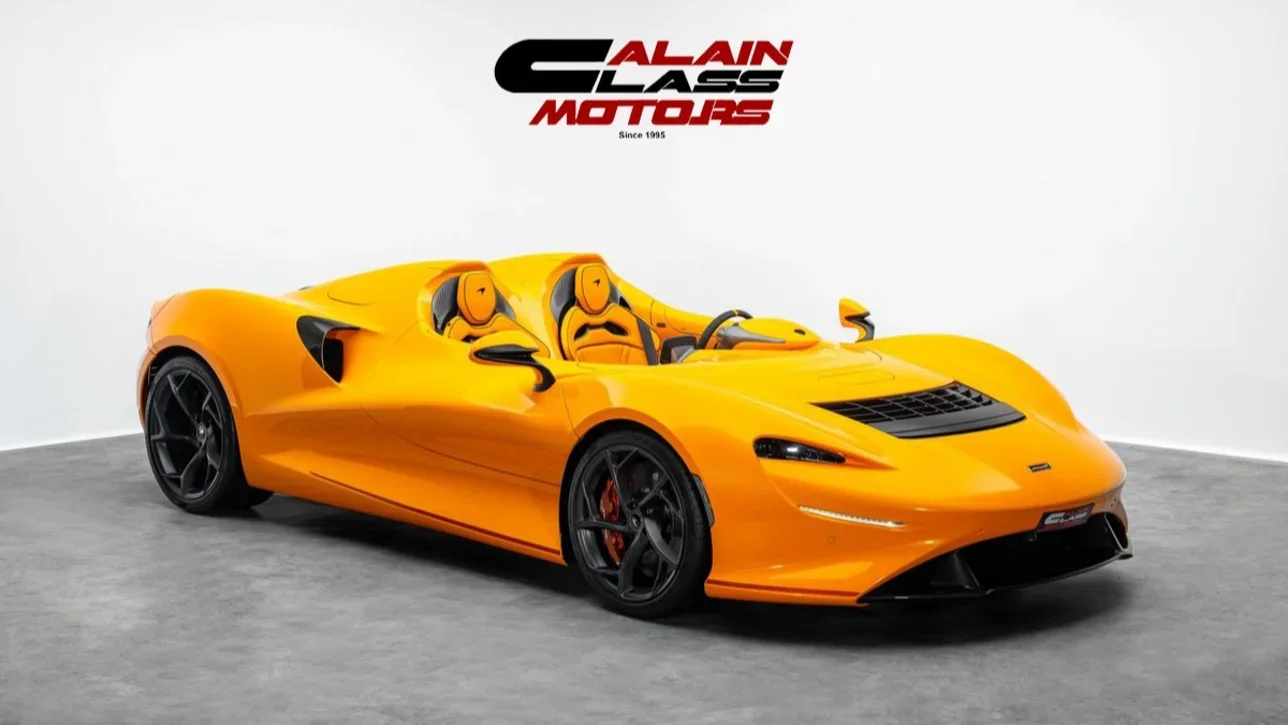 Mclaren  Elva  Roadster  2021  Automatic  0 Km  8 Cylinder  All Wheel Drive (AWD)  Convertible  Orange