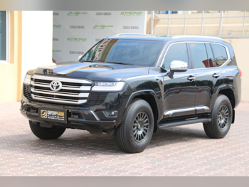 Toyota  Land Cruiser  VX Twin Turbo  2024  Automatic  14,500 Km  6 Cylinder  Four Wheel Drive (4WD)  SUV  Black  With Warranty
