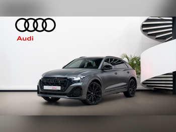Audi  SQ8  2024  Automatic  12,000 Km  8 Cylinder  All Wheel Drive (AWD)  SUV  Gray Matte  With Warranty