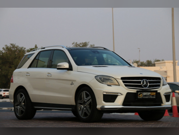 Mercedes-Benz  ML  63 AMG  2013  Automatic  120,000 Km  8 Cylinder  Four Wheel Drive (4WD)  SUV  White
