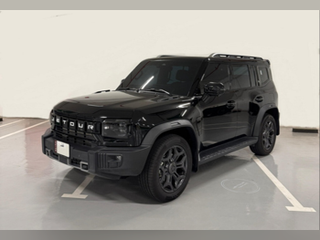 Jetour  T2  Luxury  2025  Automatic  19,000 Km  4 Cylinder  Four Wheel Drive (4WD)  SUV  Black  With Warranty