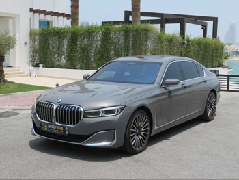 BMW  7-Series  750 Li  2021  Automatic  63,000 Km  8 Cylinder  Rear Wheel Drive (RWD)  Sedan  Gray