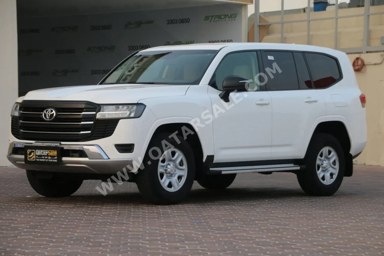 Toyota  Land Cruiser  GX  2024  Automatic  27,000 Km  6 Cylinder  Four Wheel Drive (4WD)  SUV  White  With Warranty