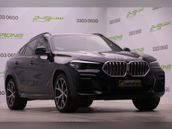 BMW  X-Series  X6  2023  Automatic  26,000 Km  6 Cylinder  Four Wheel Drive (4WD)  SUV  Black  With Warranty