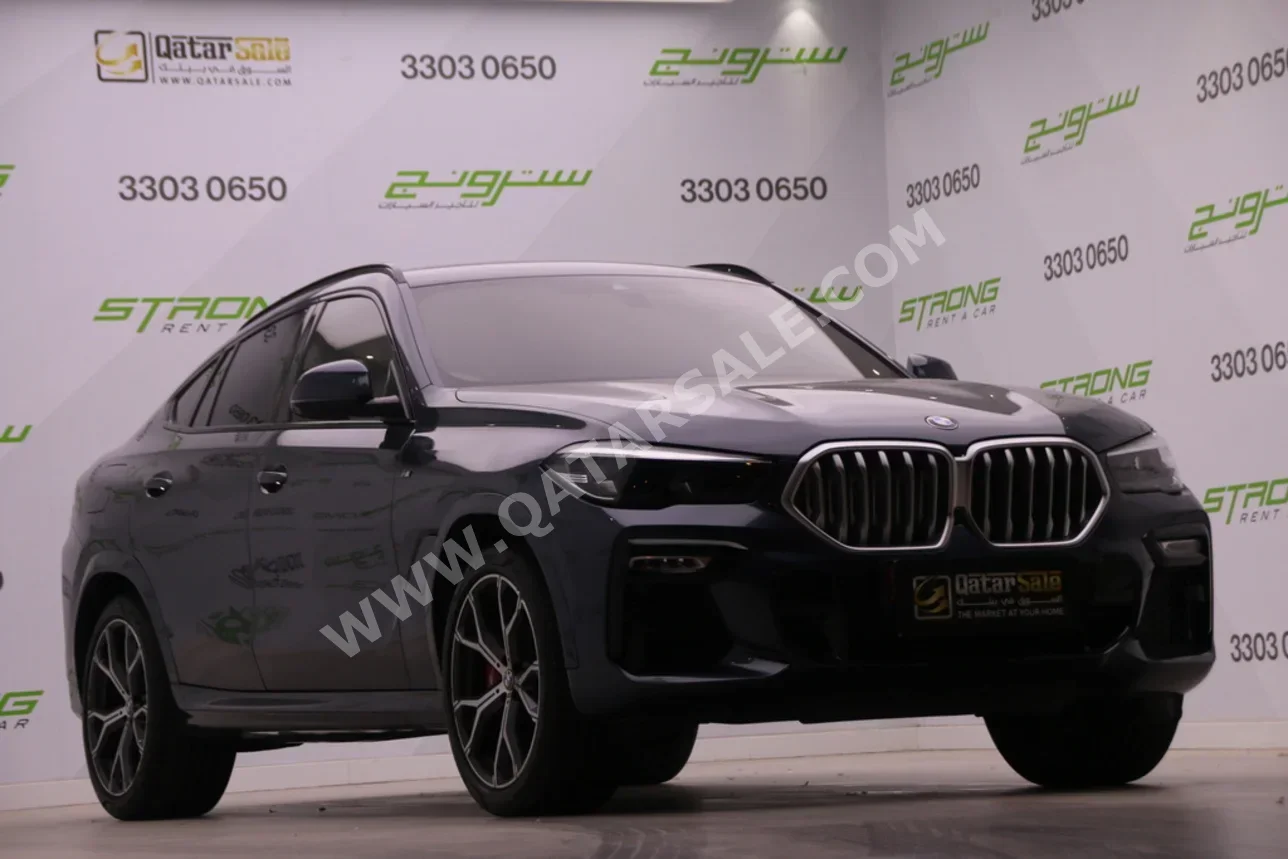 BMW  X-Series  X6  2021  Automatic  40,000 Km  6 Cylinder  Four Wheel Drive (4WD)  SUV  Gray