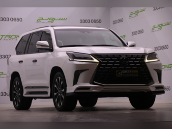 Lexus  LX  570 S Black Edition  2021  Automatic  88,000 Km  8 Cylinder  Four Wheel Drive (4WD)  SUV  Pearl