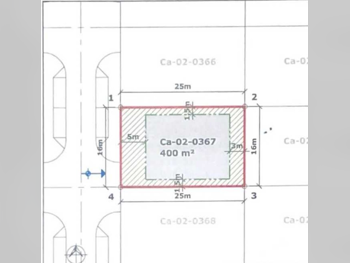 اراضي للبيع  في لوسيل  - فيلا سكنية شمالية  -المساحة 400 متر مربع