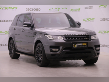 Land Rover  Range Rover  Sport Super charged  2014  Automatic  136,000 Km  8 Cylinder  Four Wheel Drive (4WD)  SUV  Gray