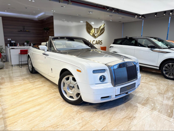 Rolls-Royce  Phantom  Drophead  2008  Automatic  14,000 Km  12 Cylinder  All Wheel Drive (AWD)  Convertible  White and Silver