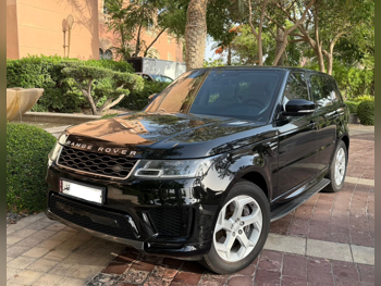 Land Rover  Range Rover  Sport  2019  Automatic  98,000 Km  6 Cylinder  Four Wheel Drive (4WD)  SUV  Black