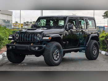 Jeep  Wrangler  392 Rubicon  2024  Automatic  12 Km  8 Cylinder  Four Wheel Drive (4WD)  SUV  Black  With Warranty