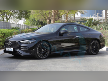 Mercedes-Benz  CLE  200  2025  Automatic  16 Km  4 Cylinder  Rear Wheel Drive (RWD)  Coupe / Sport  Black  With Warranty