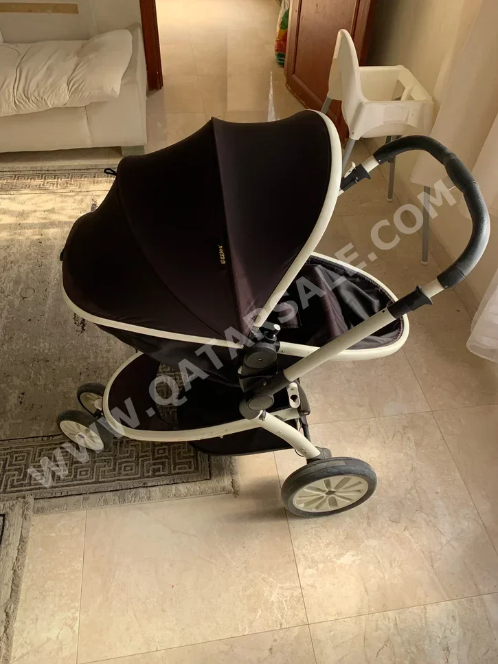 Kids Strollers Juniors  Single Stroller  Black  0-3 Years