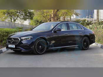 Mercedes-Benz  E-Class  300 AMG  2025  Automatic  15 Km  4 Cylinder  Rear Wheel Drive (RWD)  Sedan  Blue  With Warranty