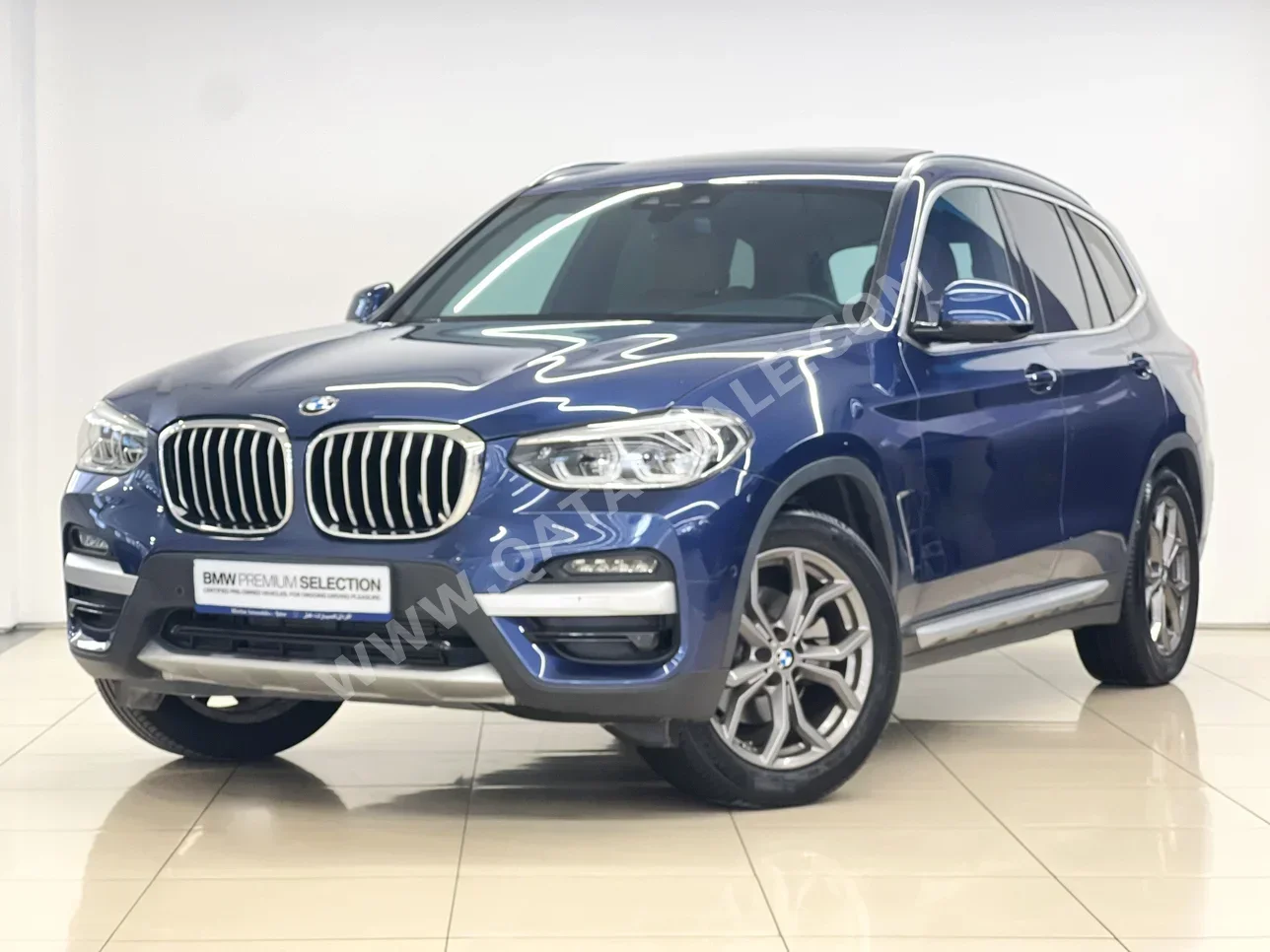 BMW  X-Series  X3  2021  Automatic  34,000 Km  4 Cylinder  Four Wheel Drive (4WD)  SUV  Blue  With Warranty