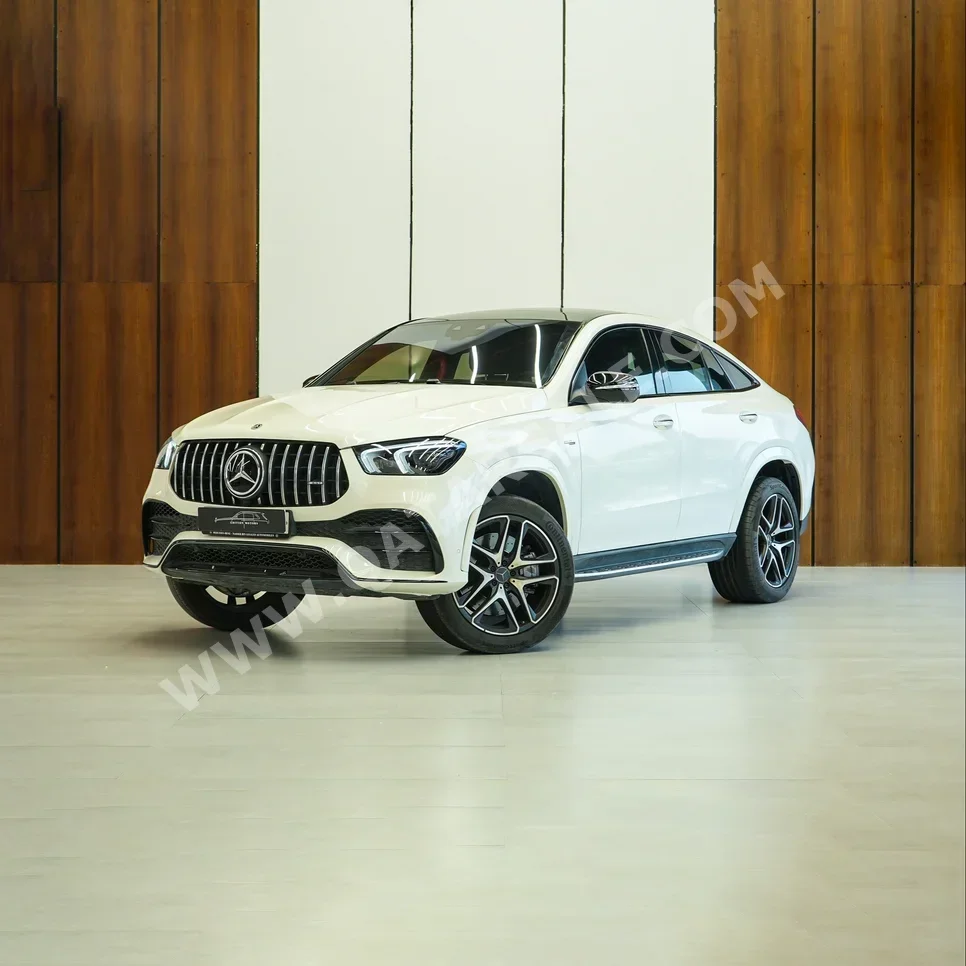 Mercedes-Benz  GLE  53 AMG Coupe  2021  Automatic  8,034 Km  6 Cylinder  All Wheel Drive (AWD)  SUV  White  With Warranty