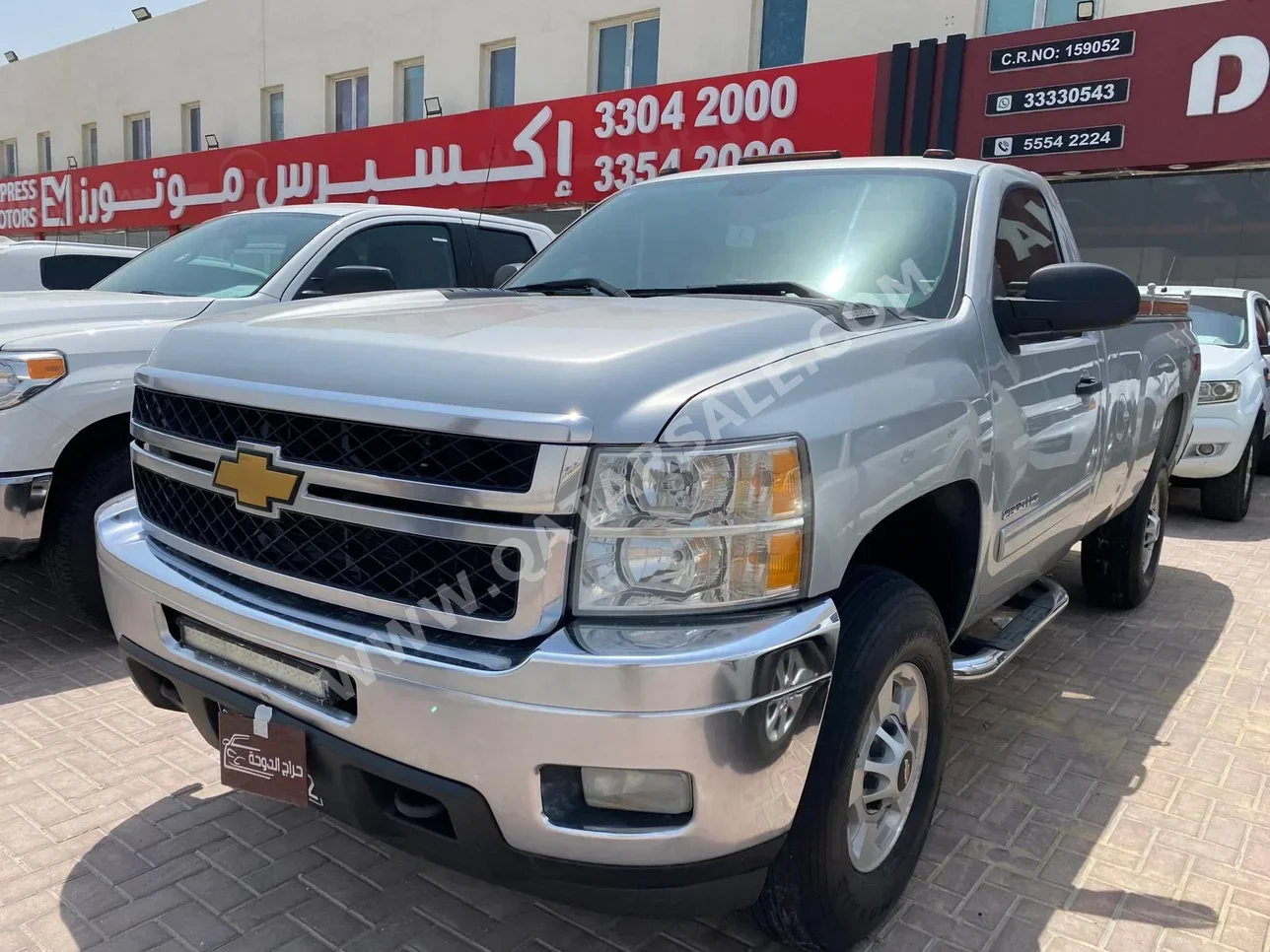 Chevrolet  Silverado  2013  Automatic  151,000 Km  8 Cylinder  Four Wheel Drive (4WD)  Pick Up  Silver