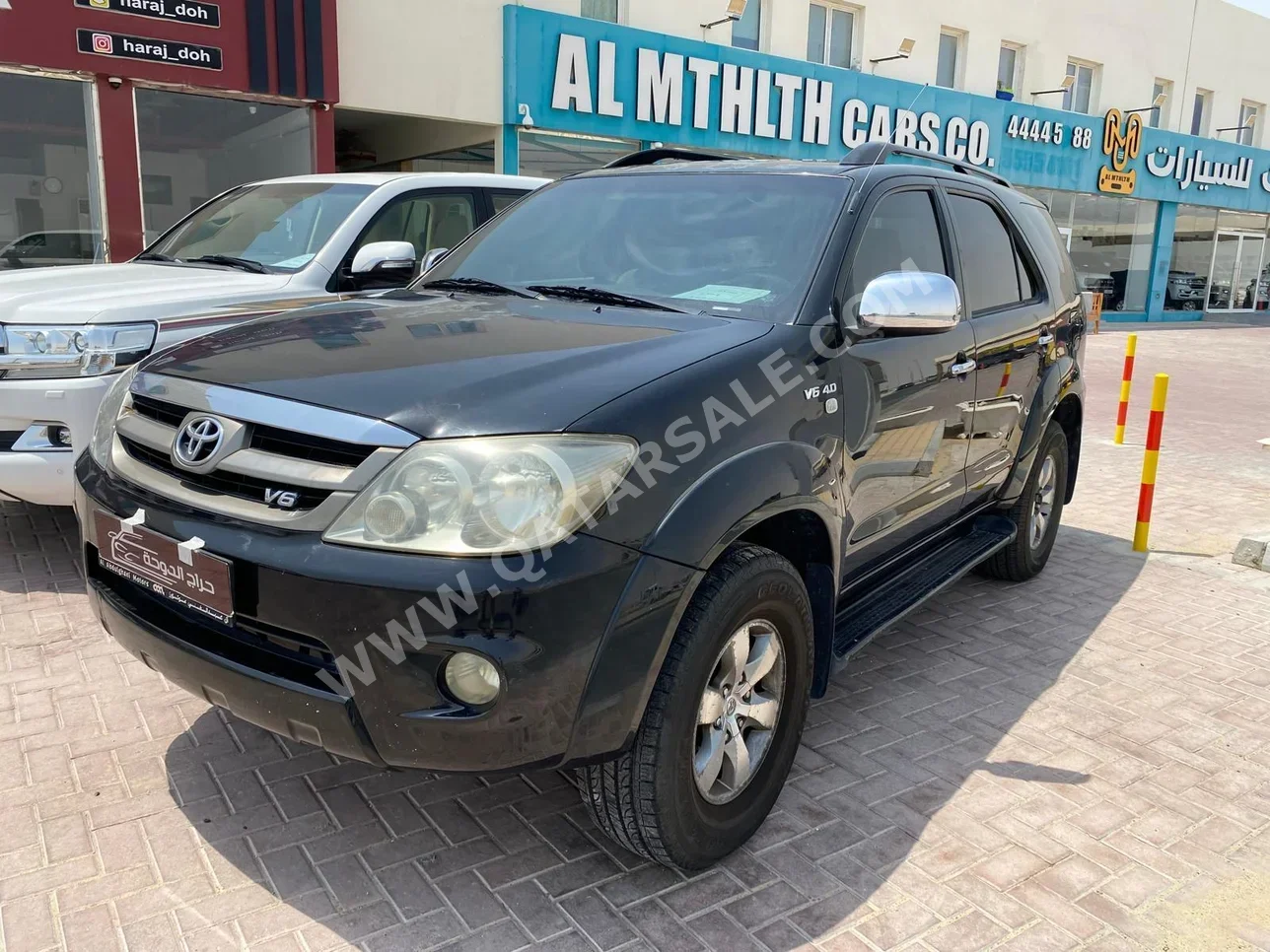 Toyota  Fortuner  2007  Automatic  257,000 Km  4 Cylinder  Four Wheel Drive (4WD)  SUV  Black