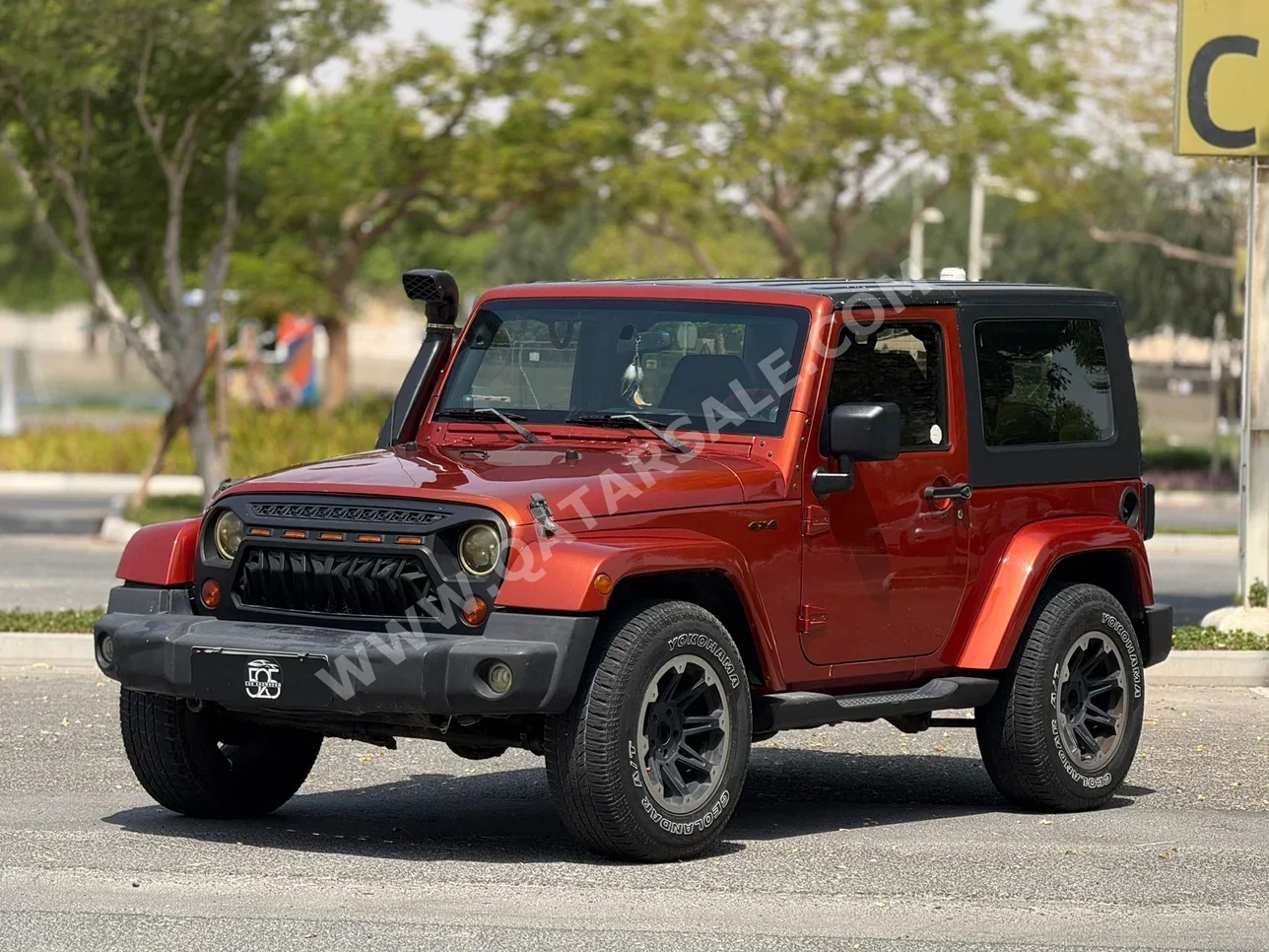 Jeep  Wrangler  Sport  2009  Automatic  260,000 Km  6 Cylinder  Four Wheel Drive (4WD)  SUV  Orange