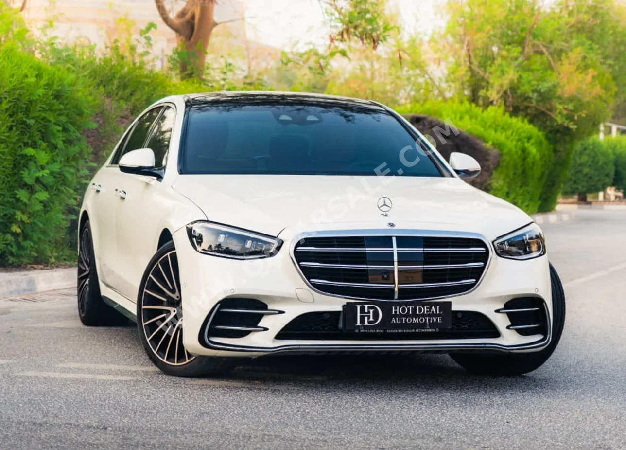 Mercedes-Benz  S-Class  450  2022  Automatic  70,500 Km  6 Cylinder  Rear Wheel Drive (RWD)  Sedan  White