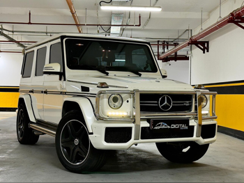 Mercedes-Benz  G-Class  63 AMG  2015  Automatic  159,600 Km  8 Cylinder  Four Wheel Drive (4WD)  SUV  White